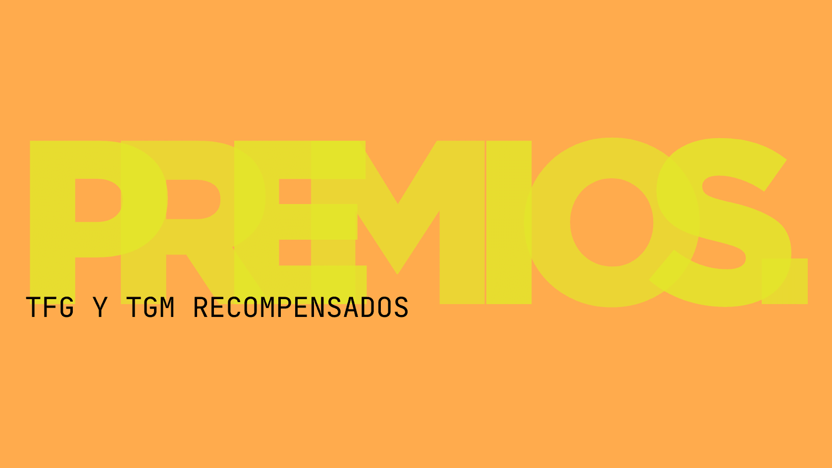 Premios remunerados para tu TFG/M